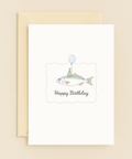 fish party birthday card