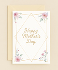 floral elegant greeting card