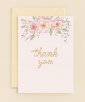 floral gratitude card