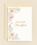 forever thankful floral card