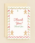 gingerbread thank you card