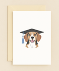 graduation beagle card