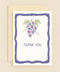 grape cluster thank you card