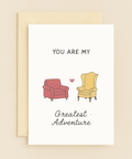 greatest adventure armchair card
