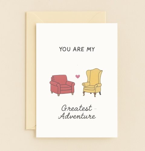 greatest adventure armchair card