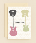 guitar trio thank you card