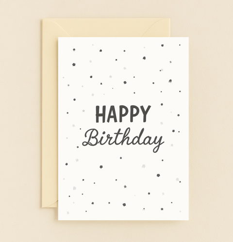 happy day star sparkle card