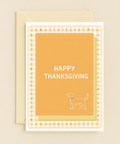 happy dog thanksgiving card
