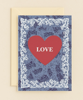 heart of love romantic card