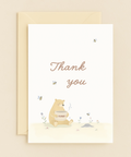 honey bear thank you card