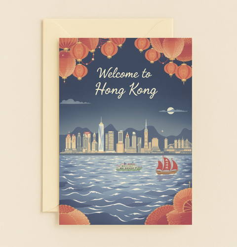 Hong Kong Welcome Card