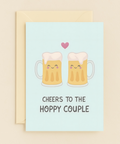 hoppy couple beer card