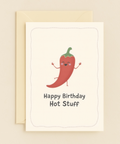 hot stuff chili birthday card
