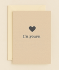 im yours heart card