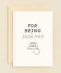 iron man appreciation card