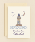 Istanbul Greetings Card