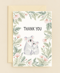 koala bear thank you card