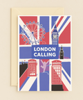 London Landmarks Greeting Card