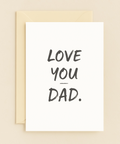 love you dad heartfelt card