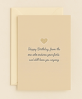 loves you despite farts birthday card
