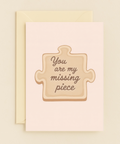 missing piece puzzle card