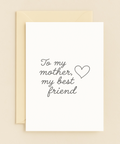 mother best friend heartfelt card