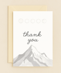 mountain appreciation thank you card