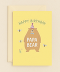 papa bear birthday card