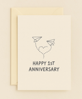 paper planes love card anniversary