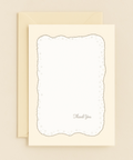 paw print thank you card