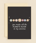 planets align universe card