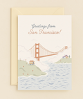 San Francisco Greetings Card