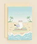 Seagull LA Greeting Card