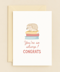 sharp hedgehog book card