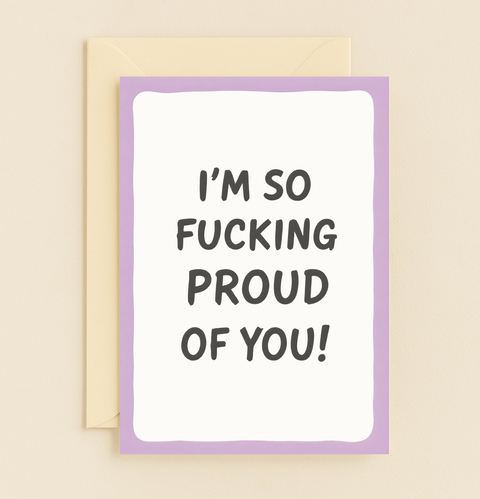 so proud celebratory card
