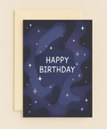 starry night birthday card