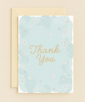 starry sky thank you card