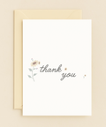 sunflower thank you note card