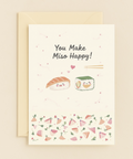 Sushi Love Card