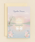 Swan Lake Wedding Card