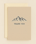 thank you mountain design card