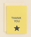 thank you star card