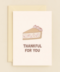 thankful pie greeting card
