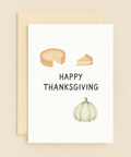 thankful pumpkin pie greeting card