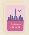 Toronto Skyline Greeting Card