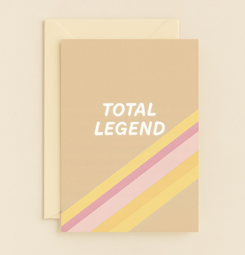 total legend appreciation card