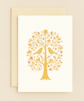 tree of life birds greeting card
