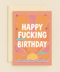 vibrant bold birthday card