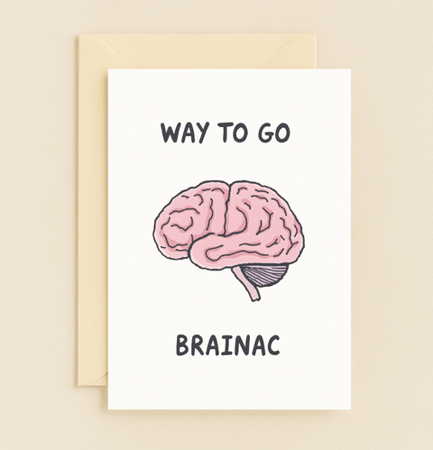 way to go brainiac card