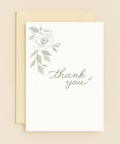 white rose appreciation card